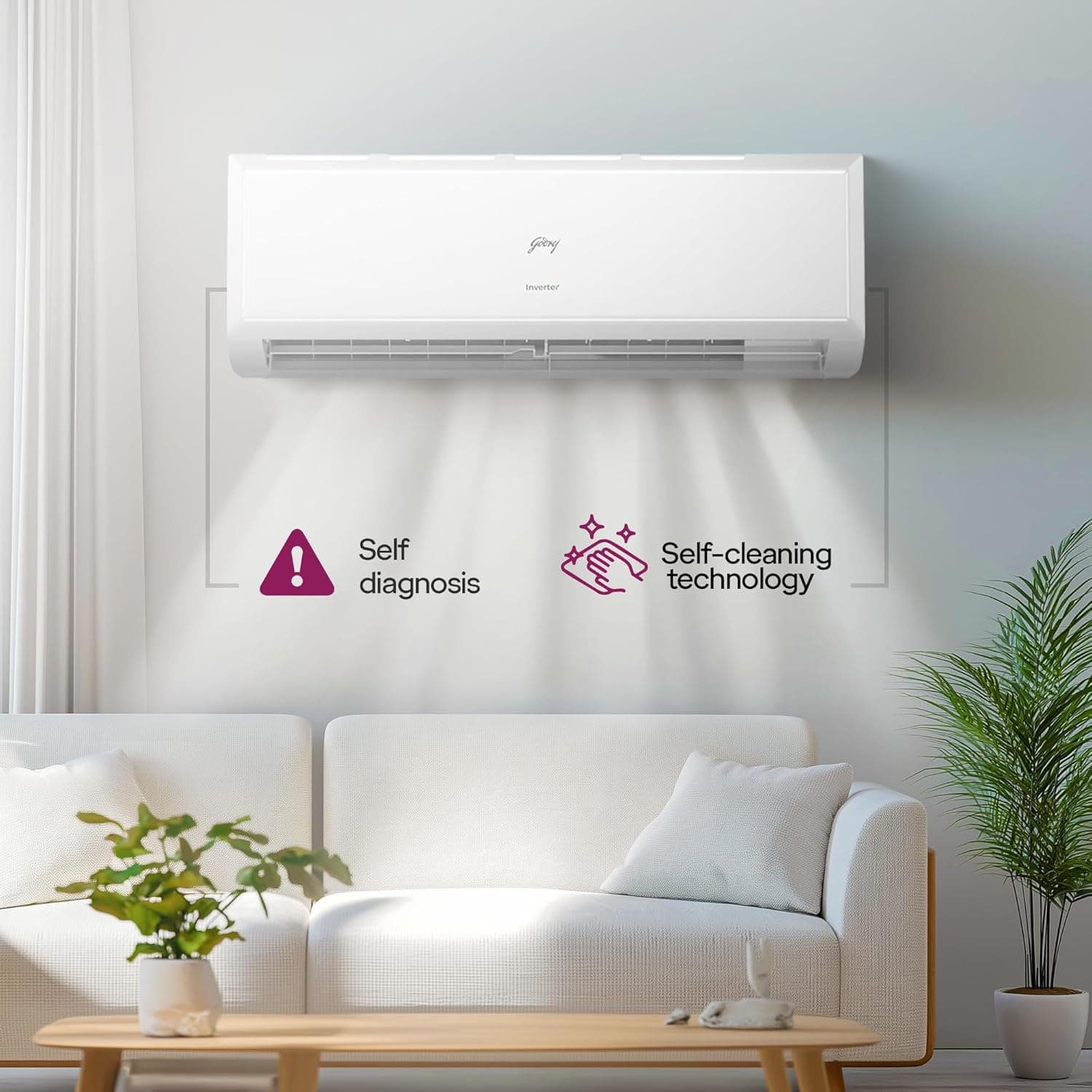Godrej 1.5T 3S Split AC preview 5