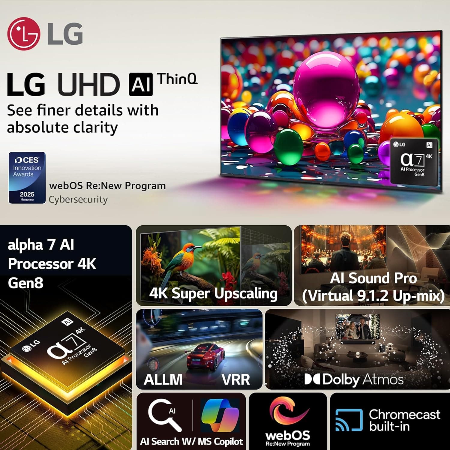 LG 43” Smart LED TV preview 17