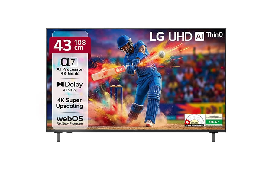 LG 43” Smart LED TV