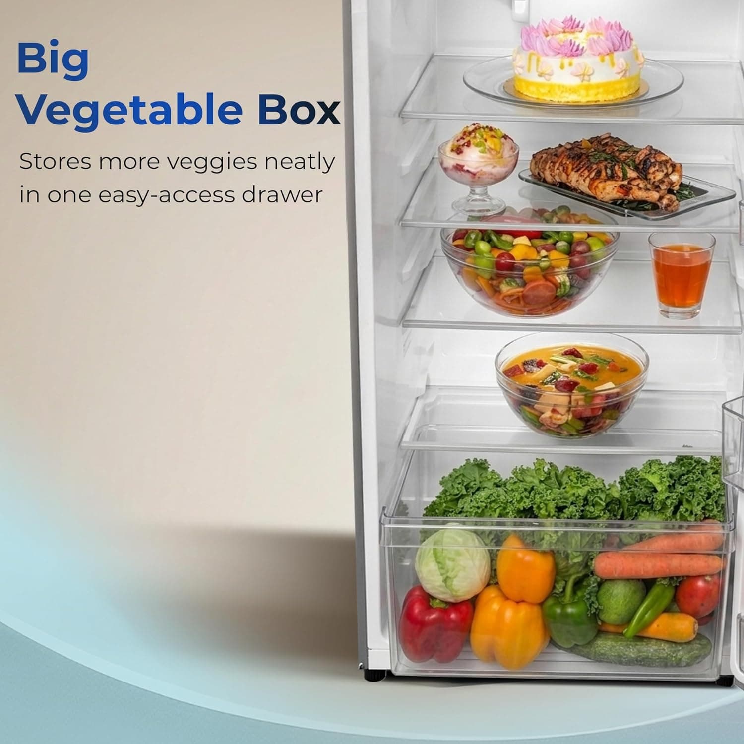 190L 4 Star Single Door Refrigerator preview 3