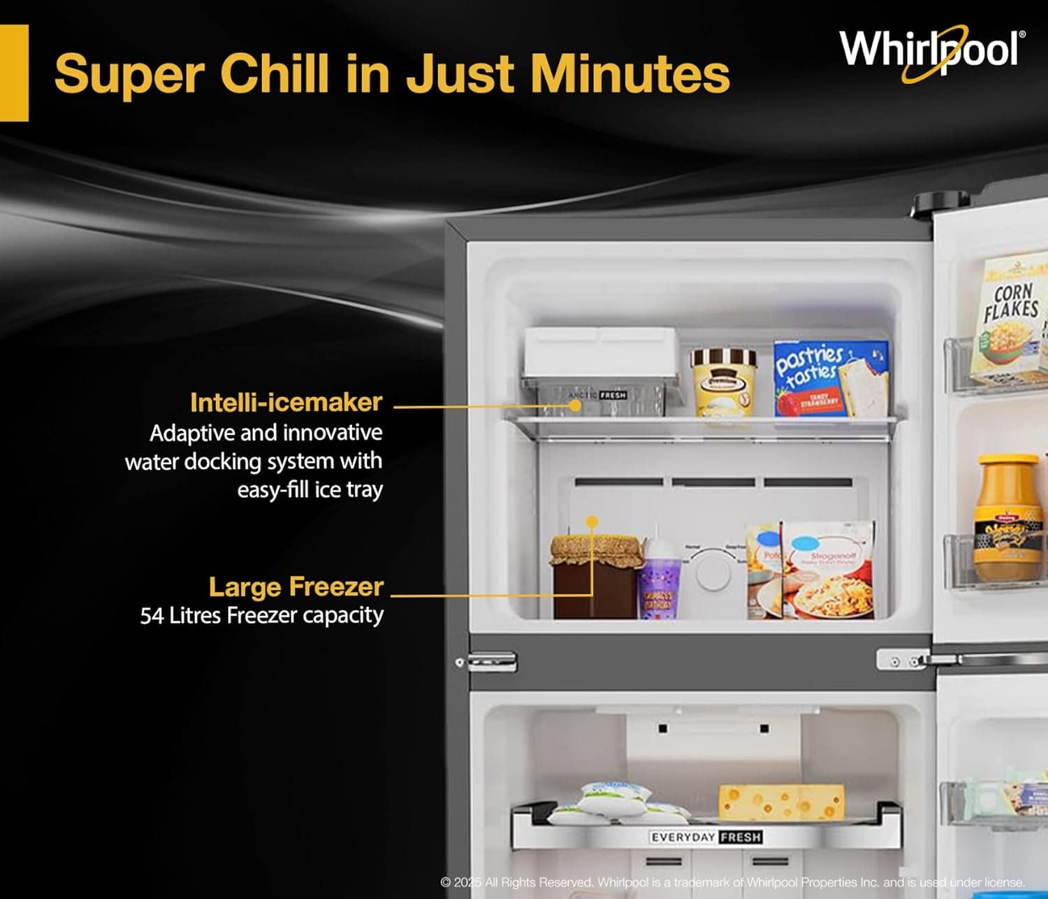 235L 3 Star Double Door Refrigerator preview 4
