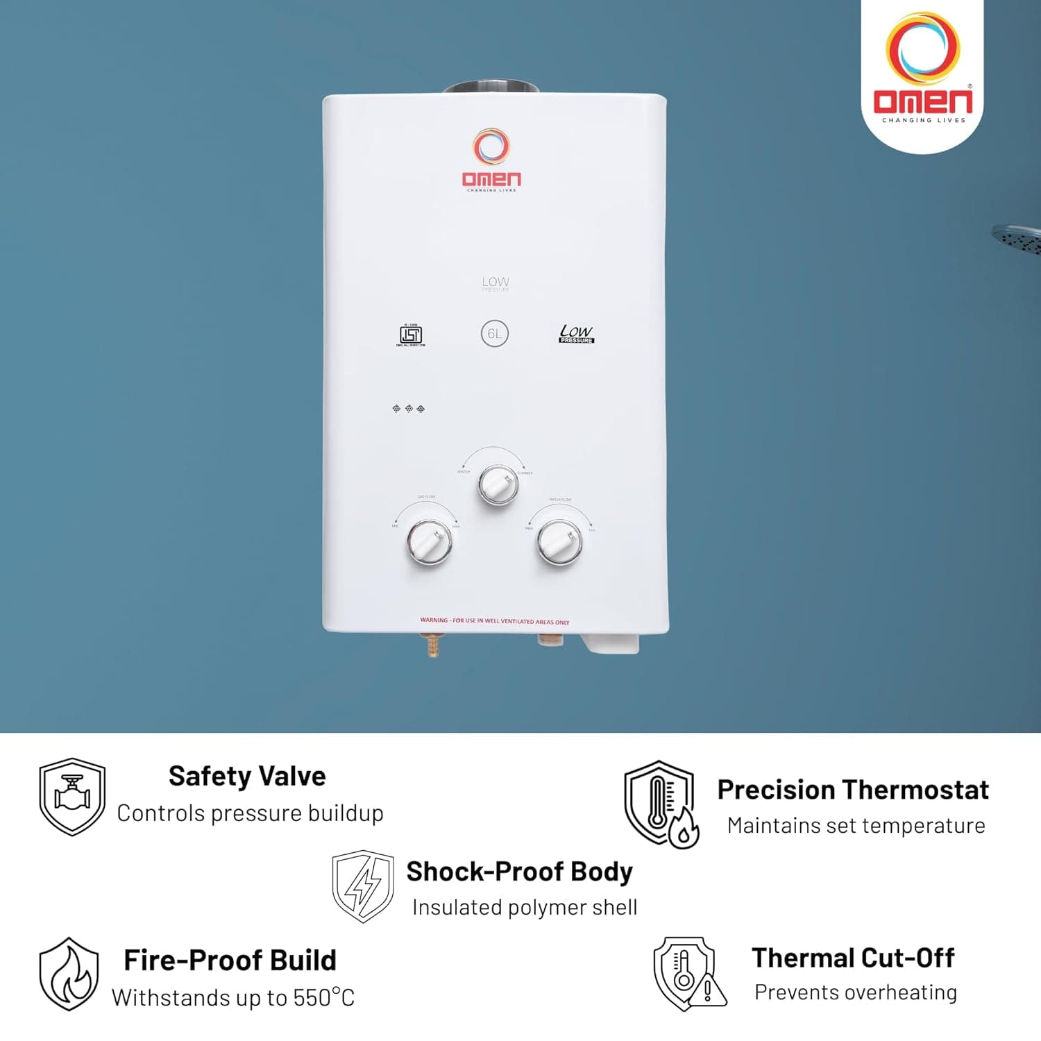 OMEN GAS GEYSER INSTANT preview 3