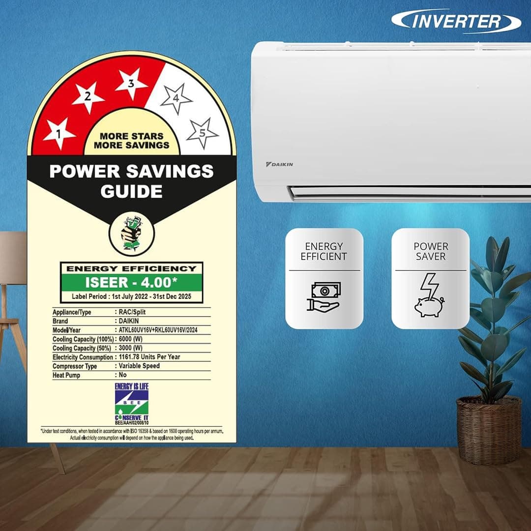 DAIKIN SAC 1.8T 3S INV FTKL60XV16VAA I/D preview 5
