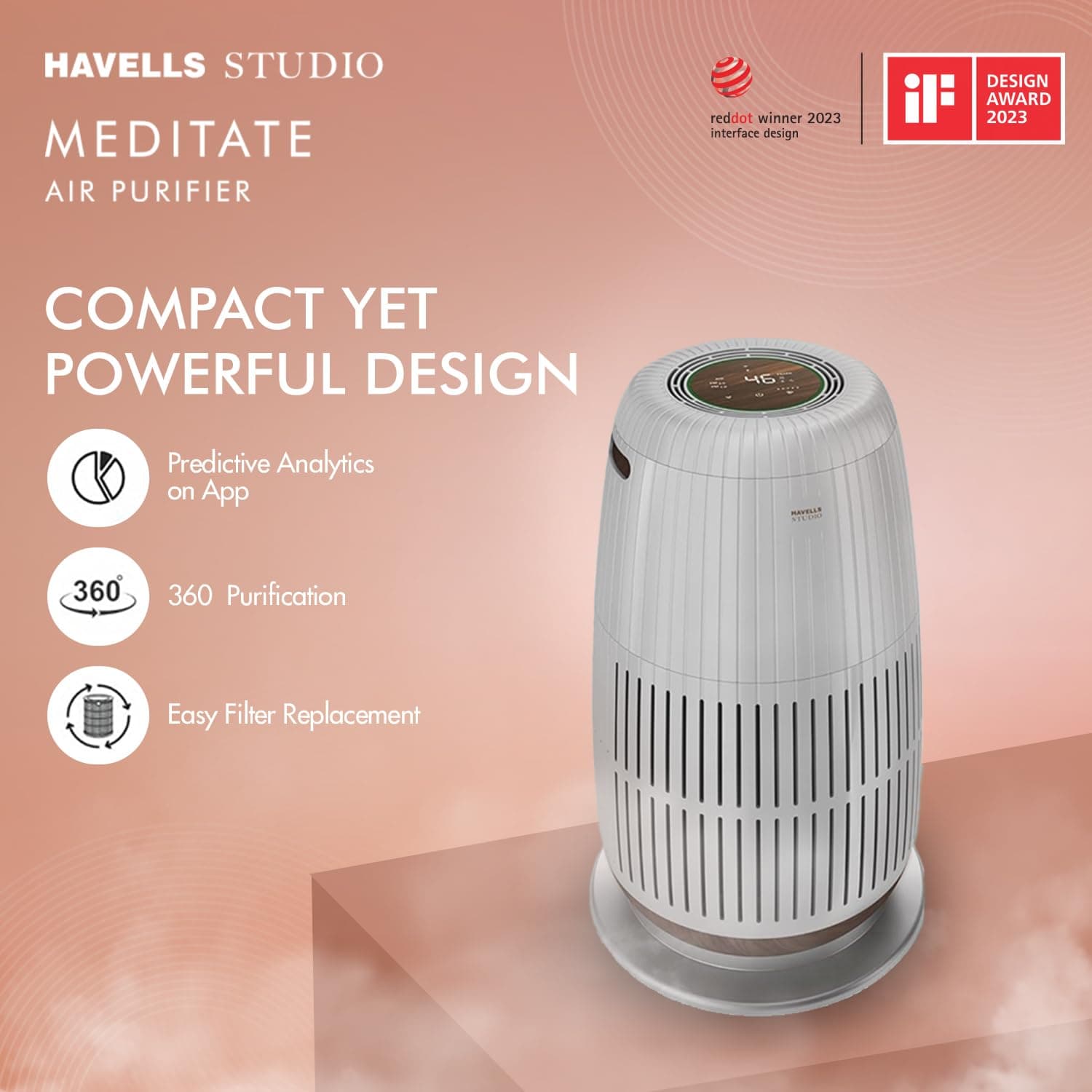 HAVELLS AIR PURIFIER MEDITATE AP 250 REMOTE preview 6