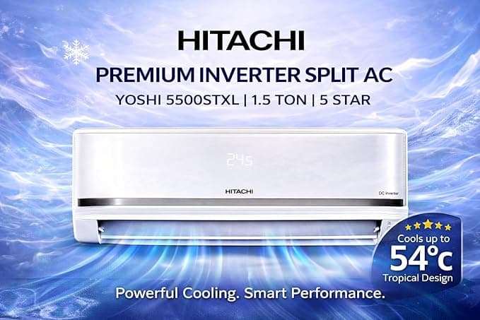 HITACHI SAC 1.5T INV RAS-V518PCDIST I/D preview 4