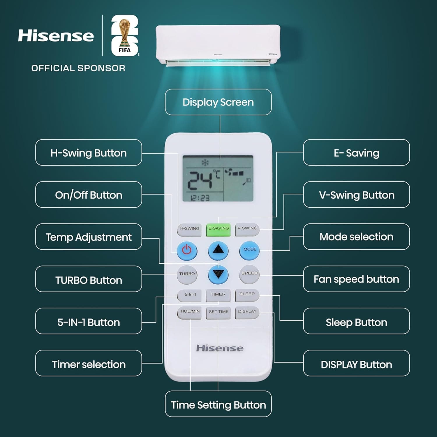 HISENSE SAC AS-12TR4R3EI I/D preview 3