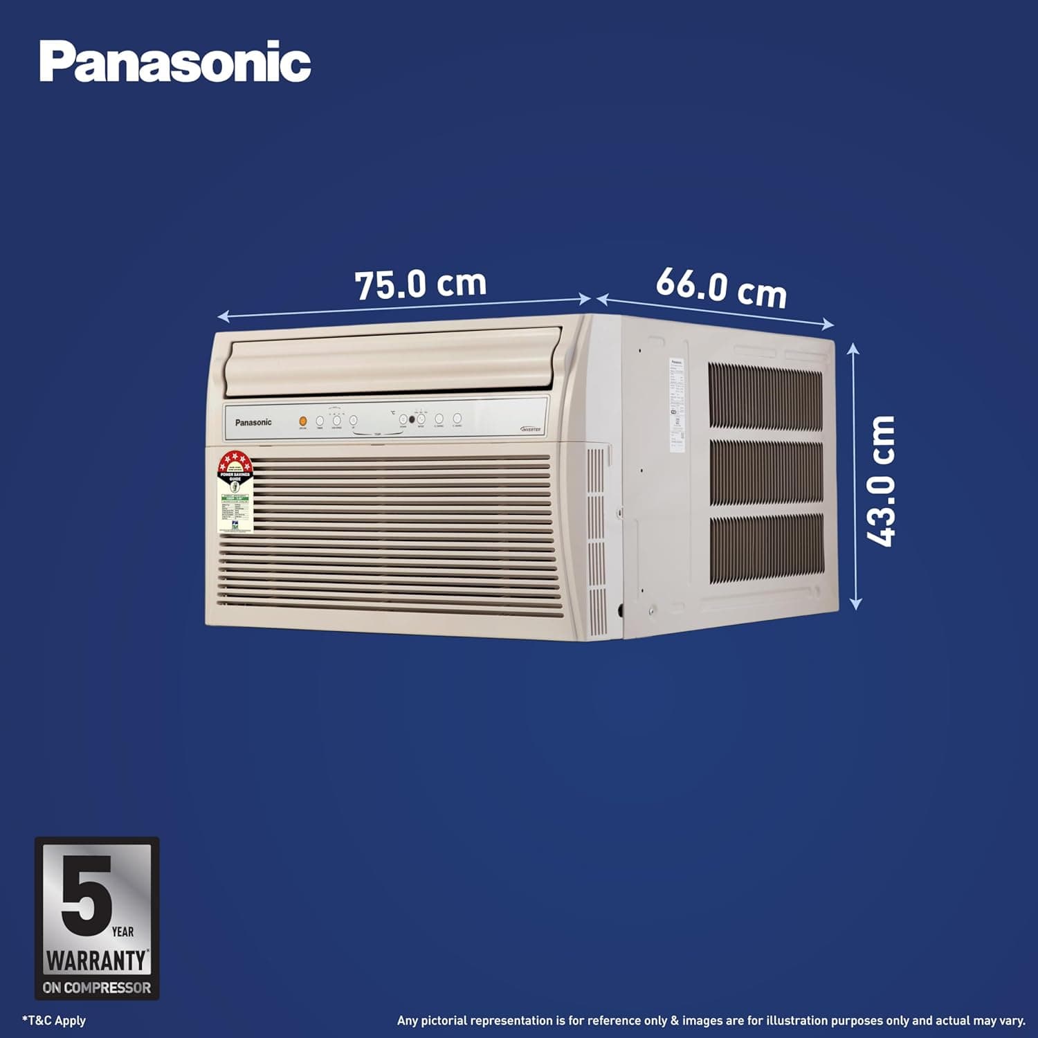 PANASONIC WAC 1.5T 5S INV CW-XU185CGT preview 2