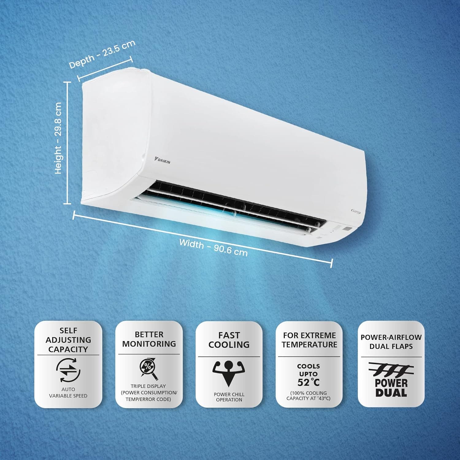 DAIKIN SAC 1.8T 3S INV FTKL60XV16VAA I/D preview 2
