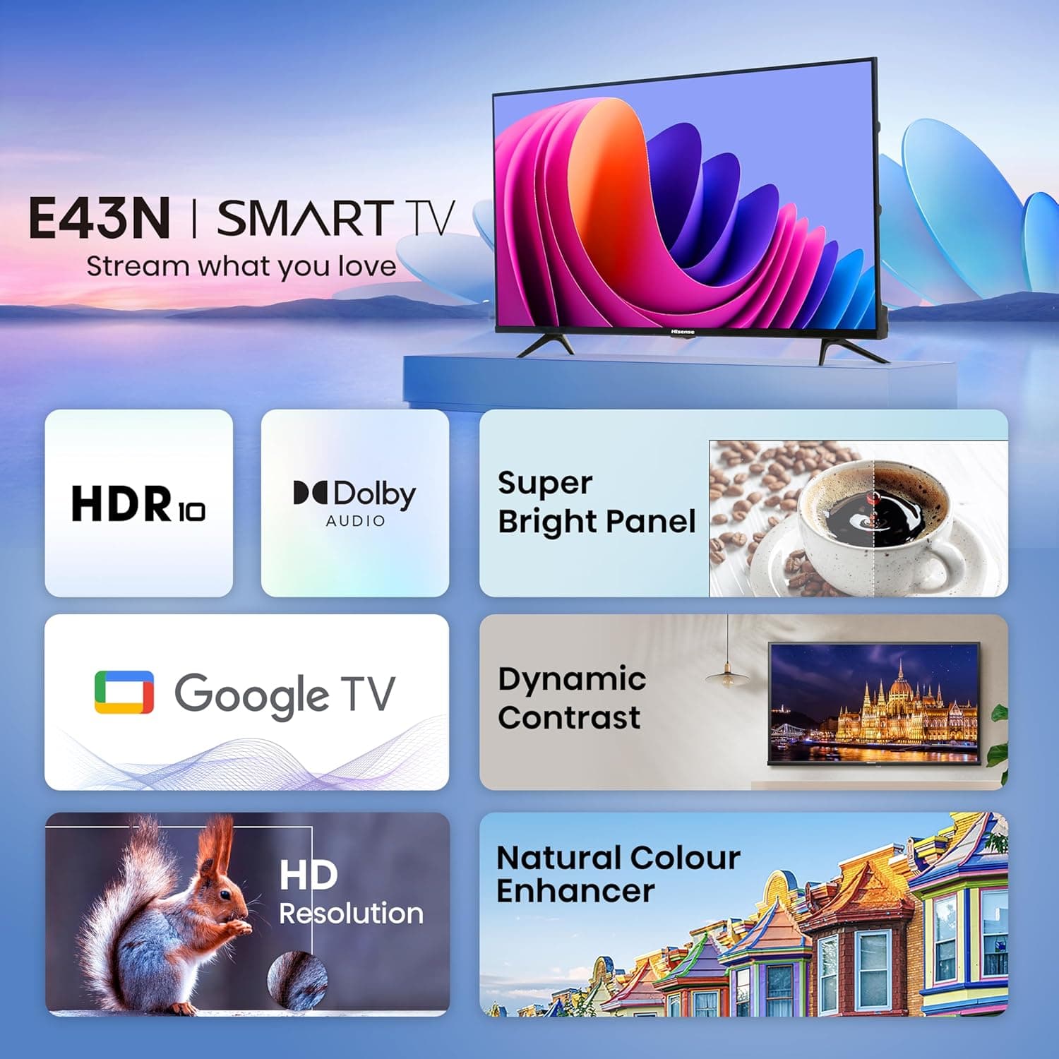 HISENSE LED TV 32E43N preview 4