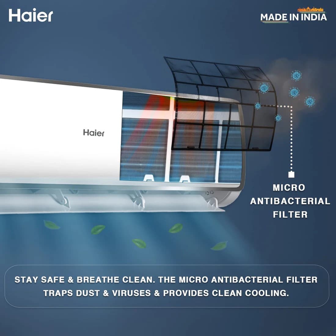 HAIER SPLIT AC 1.6T HS19T-TXS3BE FS I/D preview 7