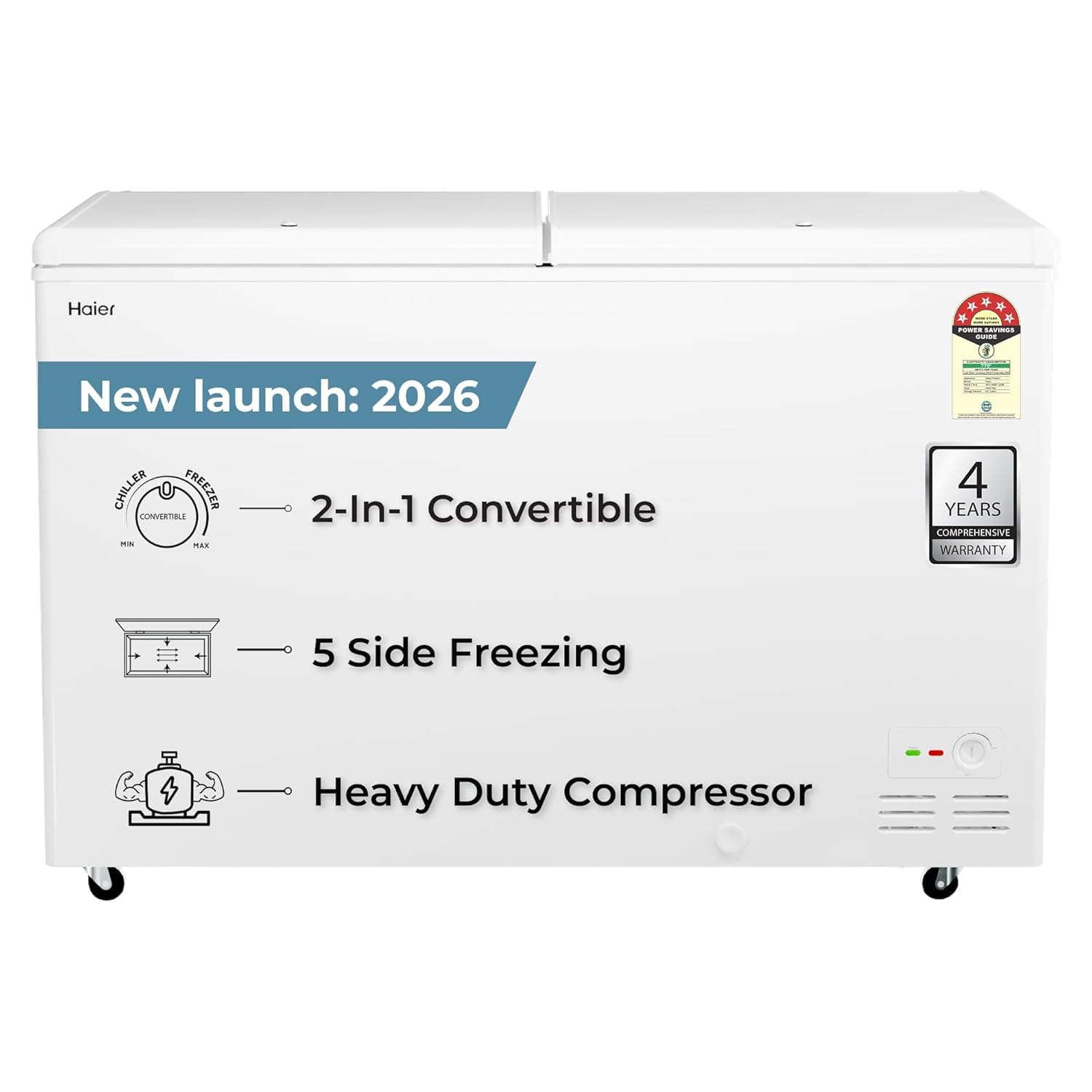 HAIER DEEP FREEZER HFC-500DPW5