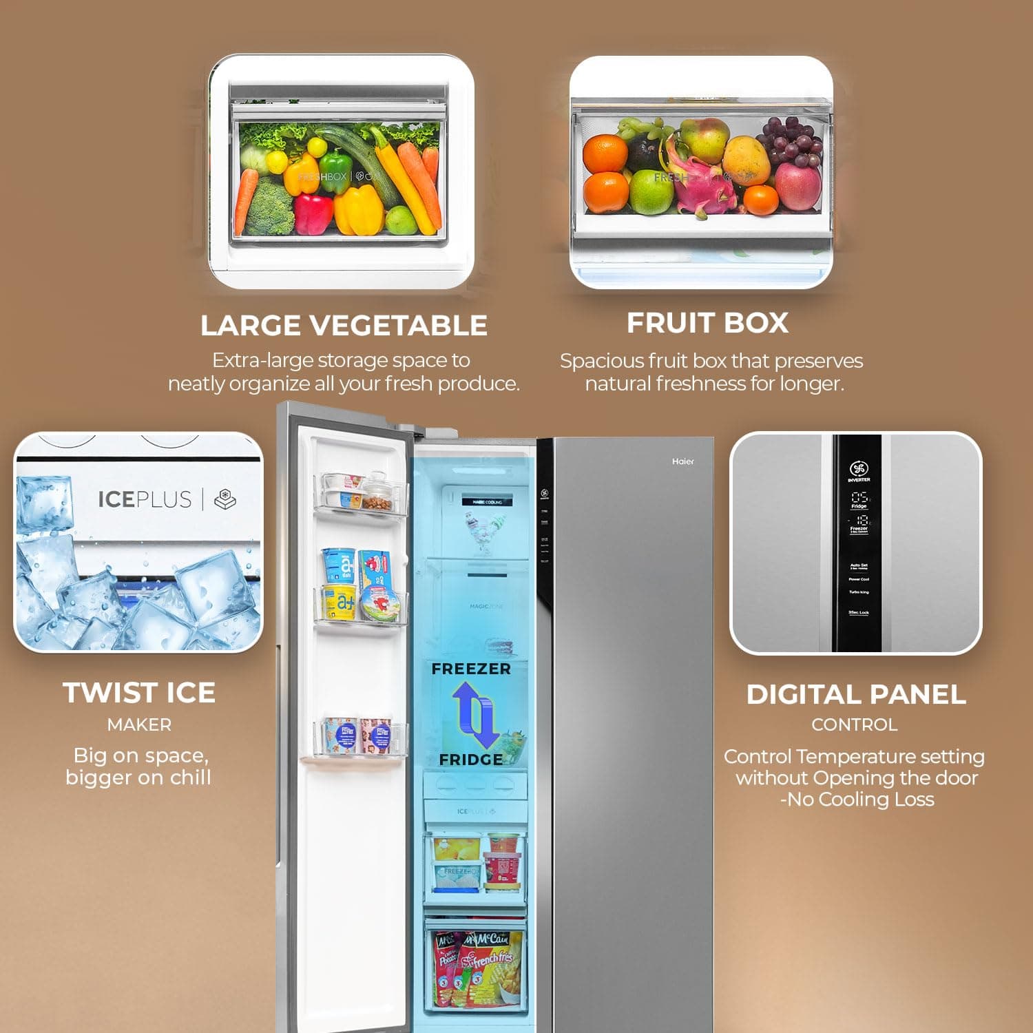 HAIER REF HRS-682PMGU1 602LTR preview 6