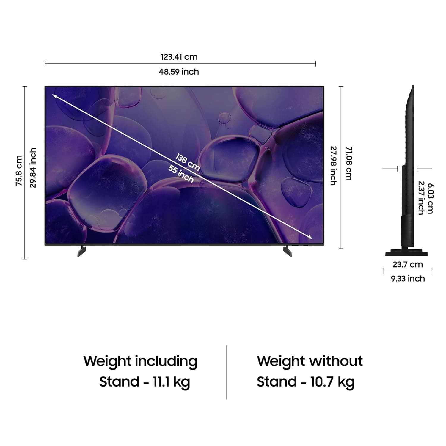 SAMSUNG LED 55" UA55U8400FULXL preview 2