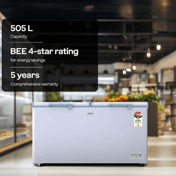 GODREJ 505L DEEP FREEZER DH ESNCH 530D 2HCLP RW preview 4