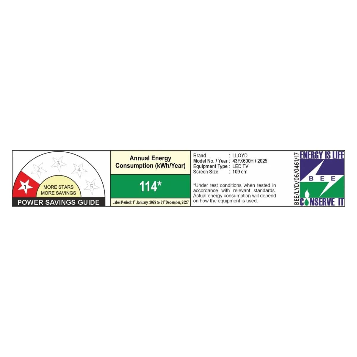 LLOYD 43 INCH HDR10 4K UHD LED TV 43FX600H-GL43F4V3EG preview 2