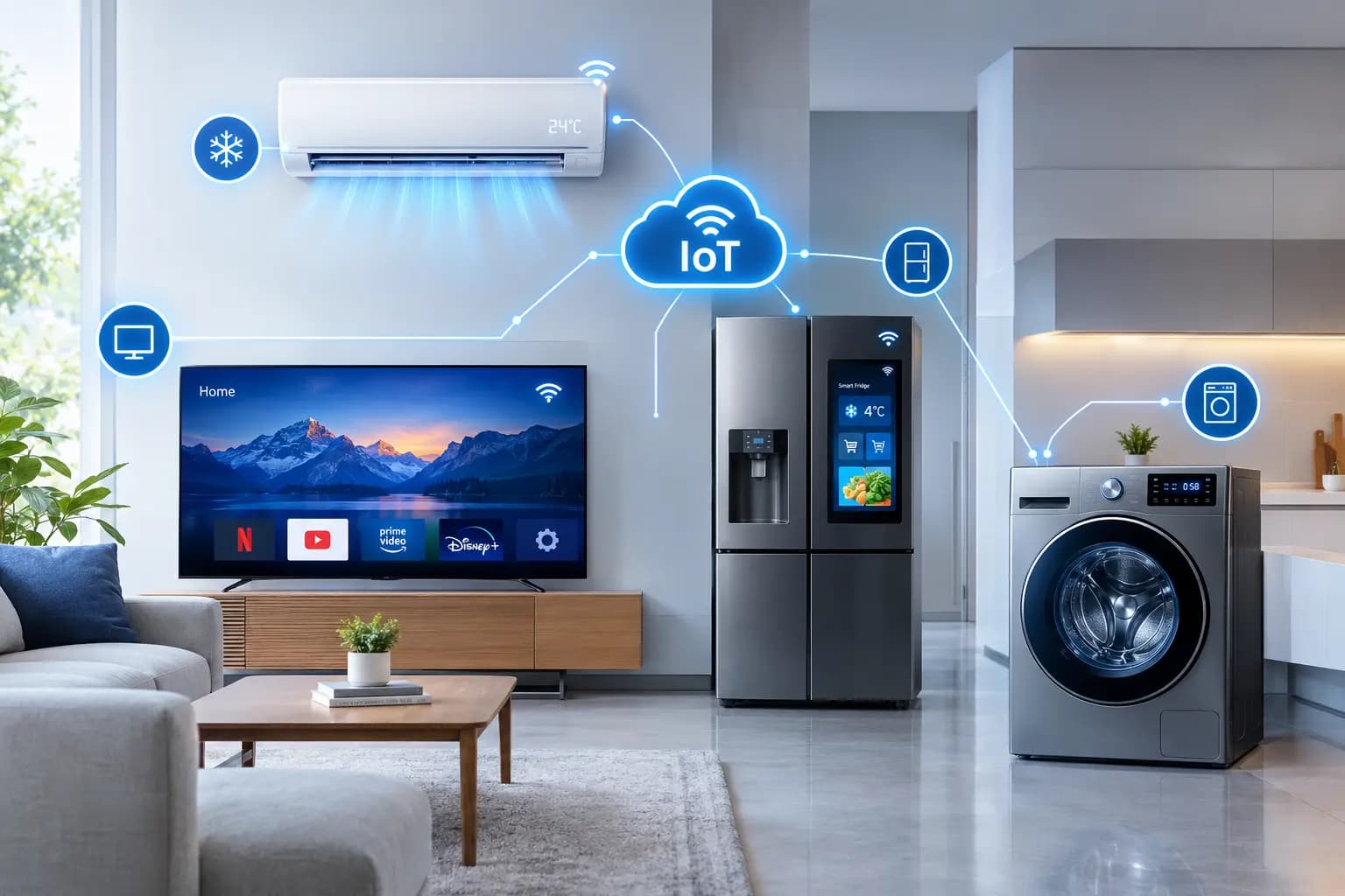 How IoT Is Changing TVs, ACs, Refrigerators and Washing Machines 