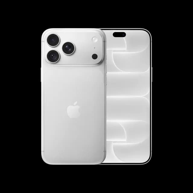 Apple iPhone 18 Pro Max 2TB smartphone with A20 Pro chip and 48MP Pro Fusion camera in Silver