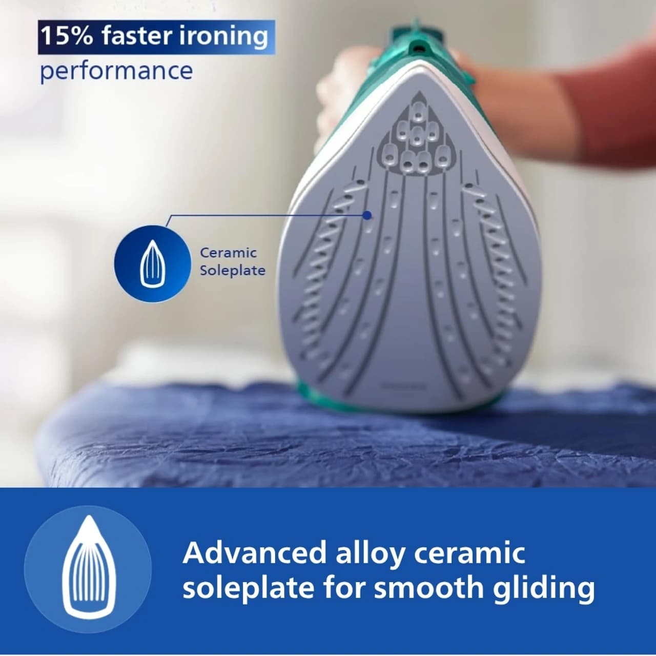 PHILIPS STEAM IRON DST3030/70 2400W preview 7