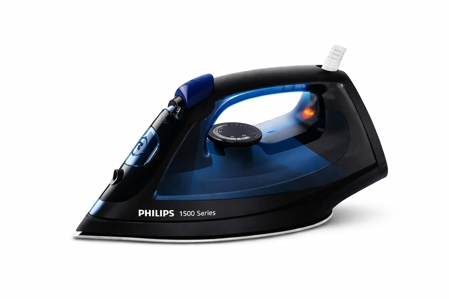 Philips DST1520/20 1750W steam iron with ceramic soleplate in black