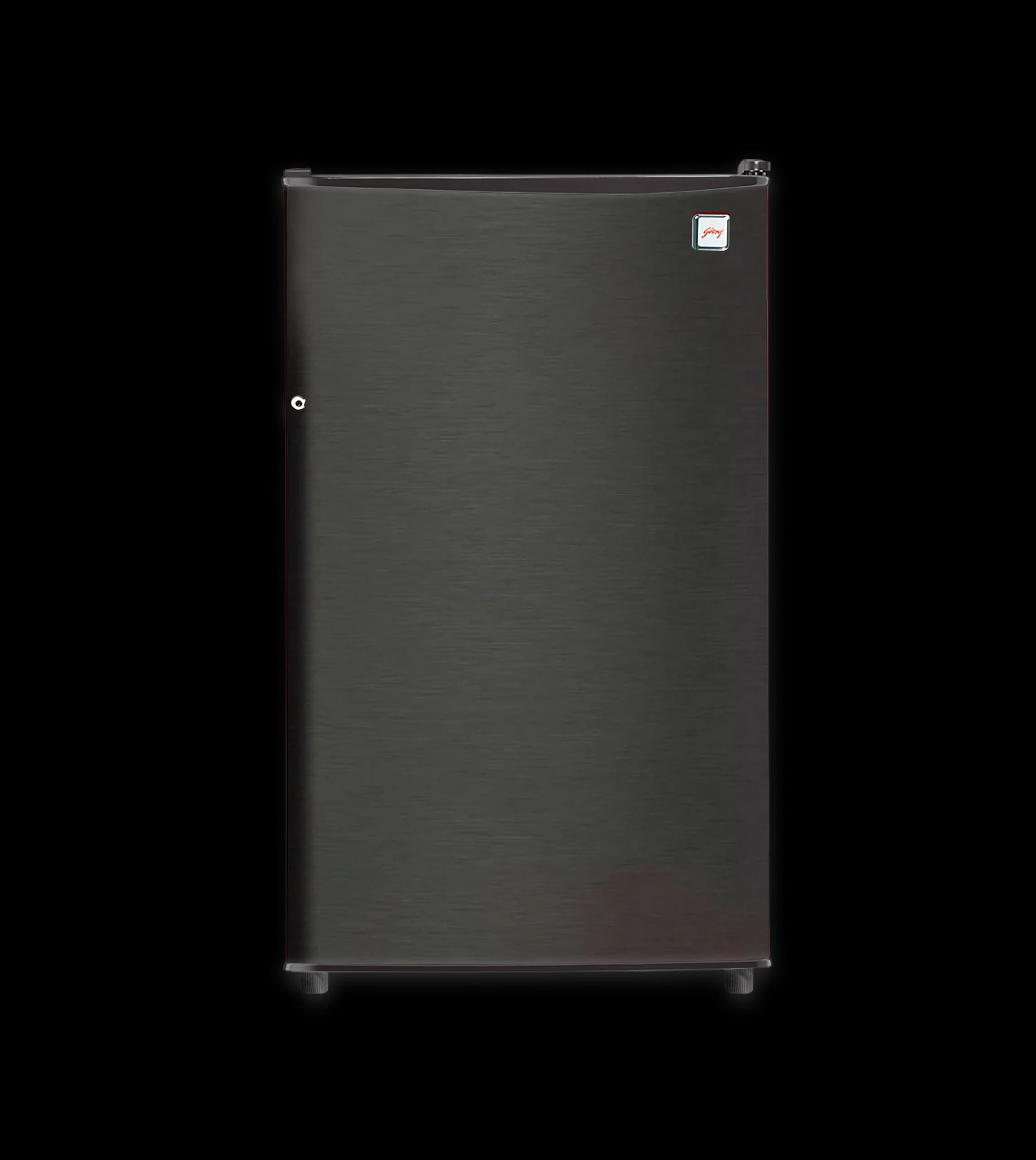Godrej 99L 1 Star single door refrigerator with Direct Cool technology and quick ice-making in Fossil Steel