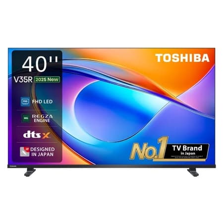 Toshiba 40V35RP 40 inch Full HD Smart TV with HDR10, VIDAA and Game Mode in black