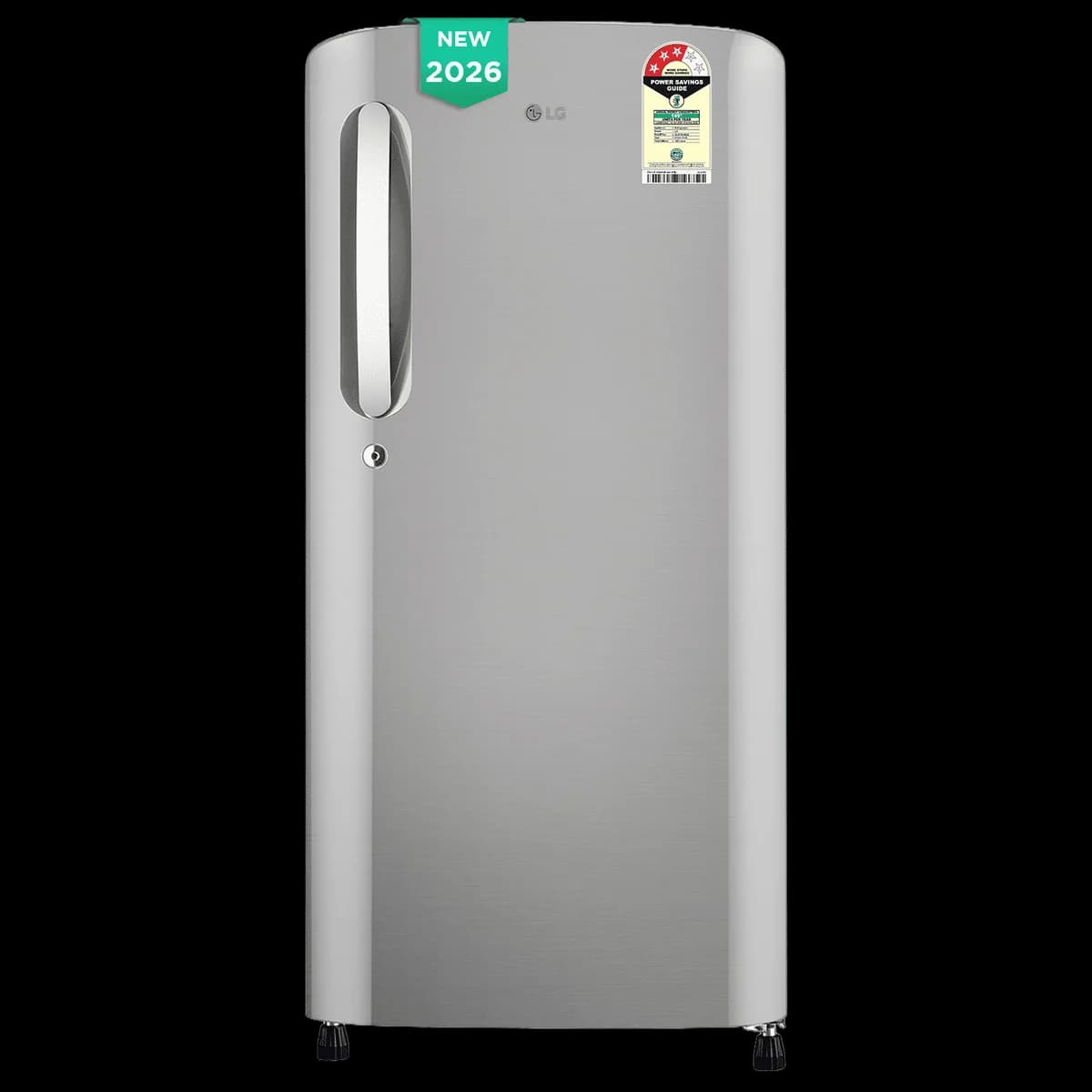 LG 185L 3 Star single door refrigerator with Smart Inverter Compressor, Direct Cool and Chiller Tray
